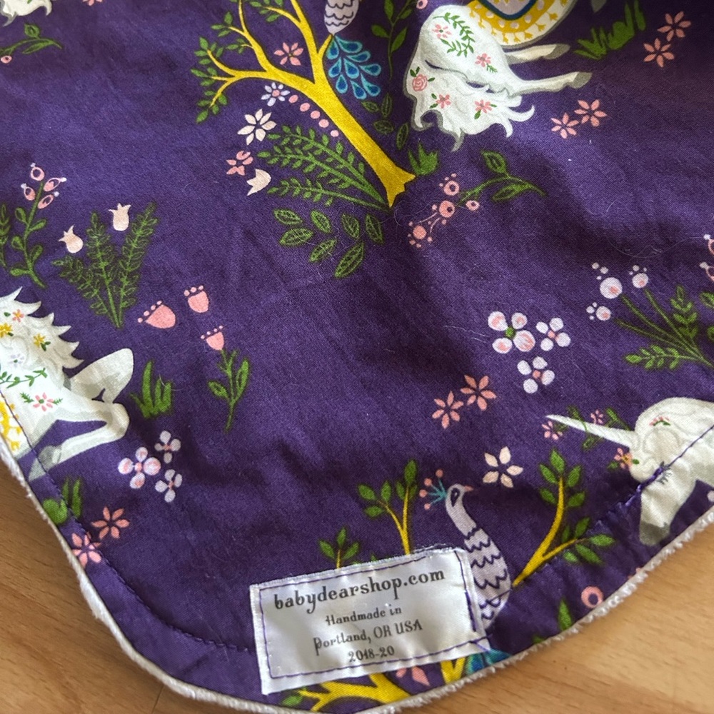 Handmade Baby Doll Carrier with Matching Pillow & Minky Blanket x 2 - Picture 12 of 15